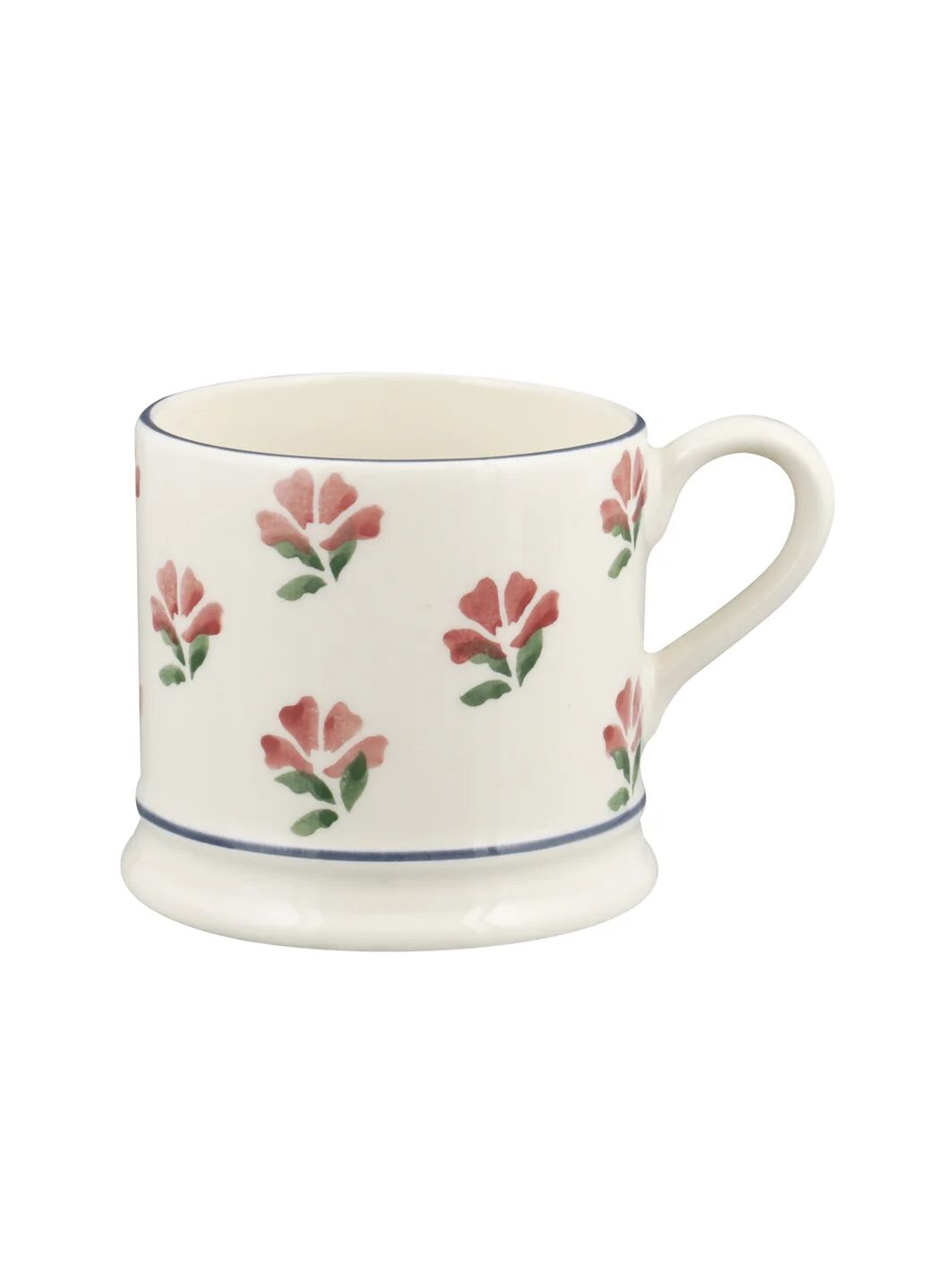 Emma Bridgewater Little Rose Small Mug Unique Handmade & Handpainted English Earthenware Tea/Coffee Mug