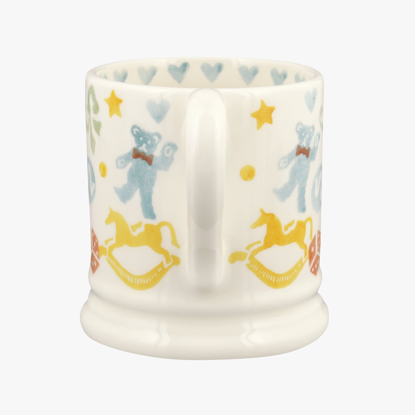 Seconds Toy Box 1/2 Pint Mug Unique Handmade & Handpainted English Earthenware Tea/Coffee Mug Emma Bridgewater