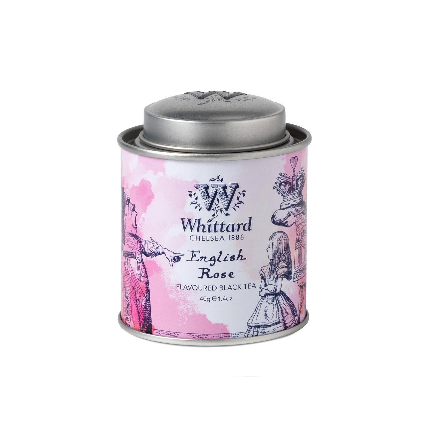 Whittard English Rose Alice in Wonderland Mini Caddy