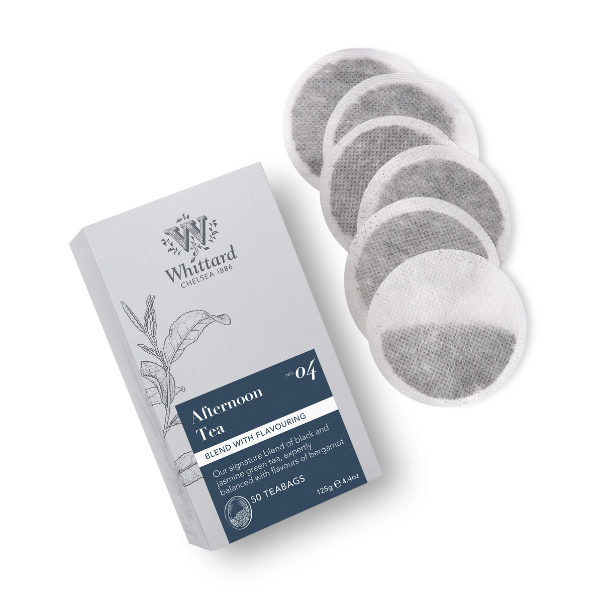 Whittard Afternoon Tea 50 Traditional Teabags