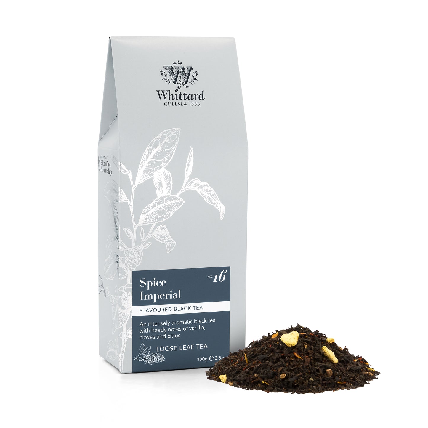 Whittard Spice Imperial Loose Tea Pouch, 100g