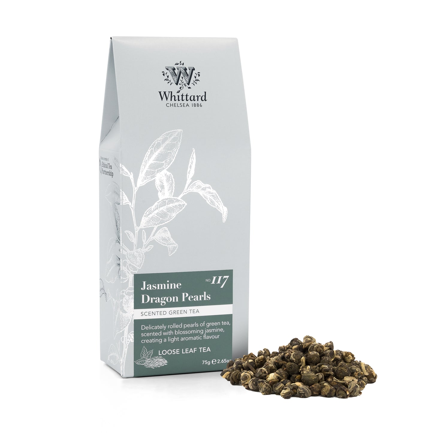 Whittard Jasmine Dragon Pearls Loose Tea