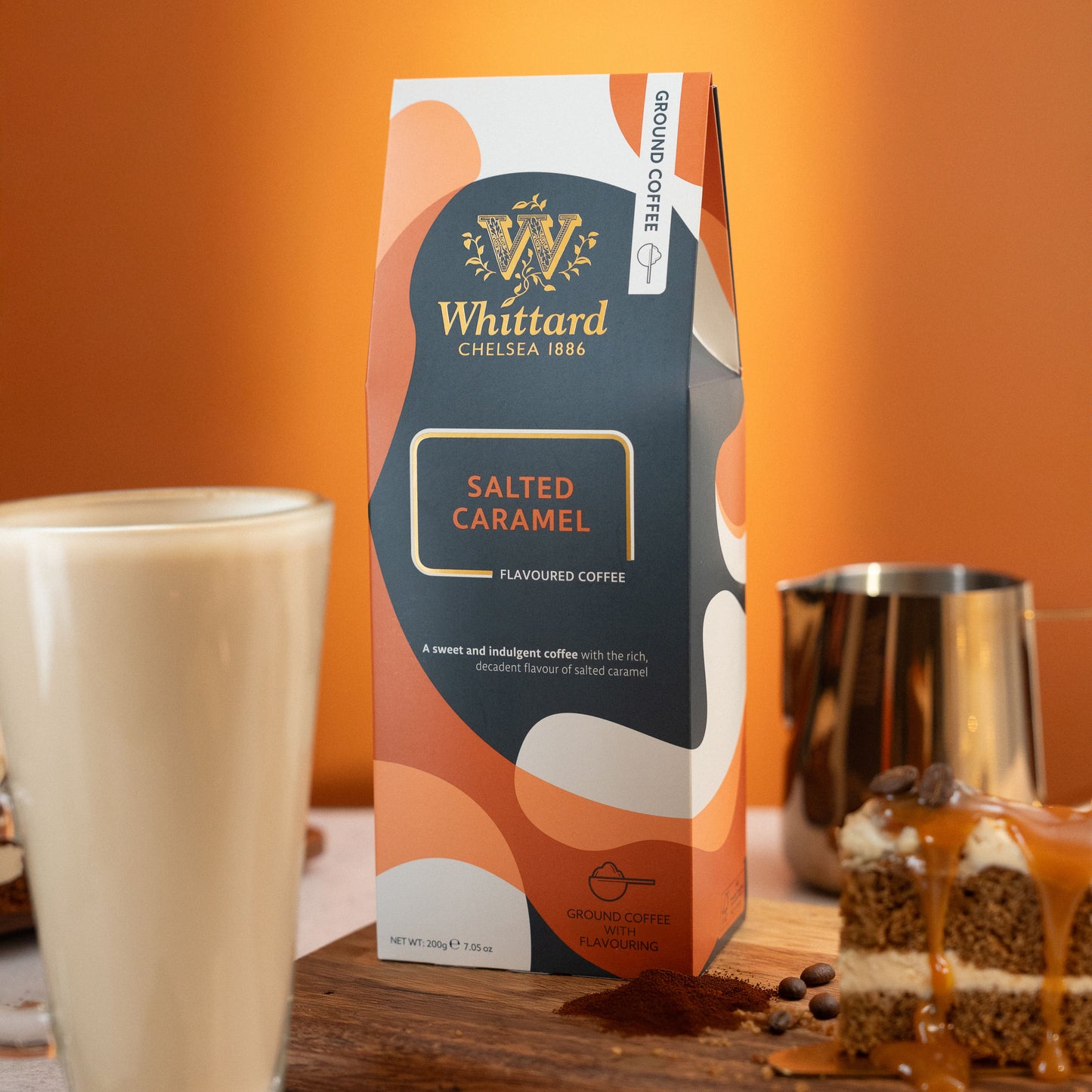 Whittard Salted Caramel Flavoured Ground Coffee