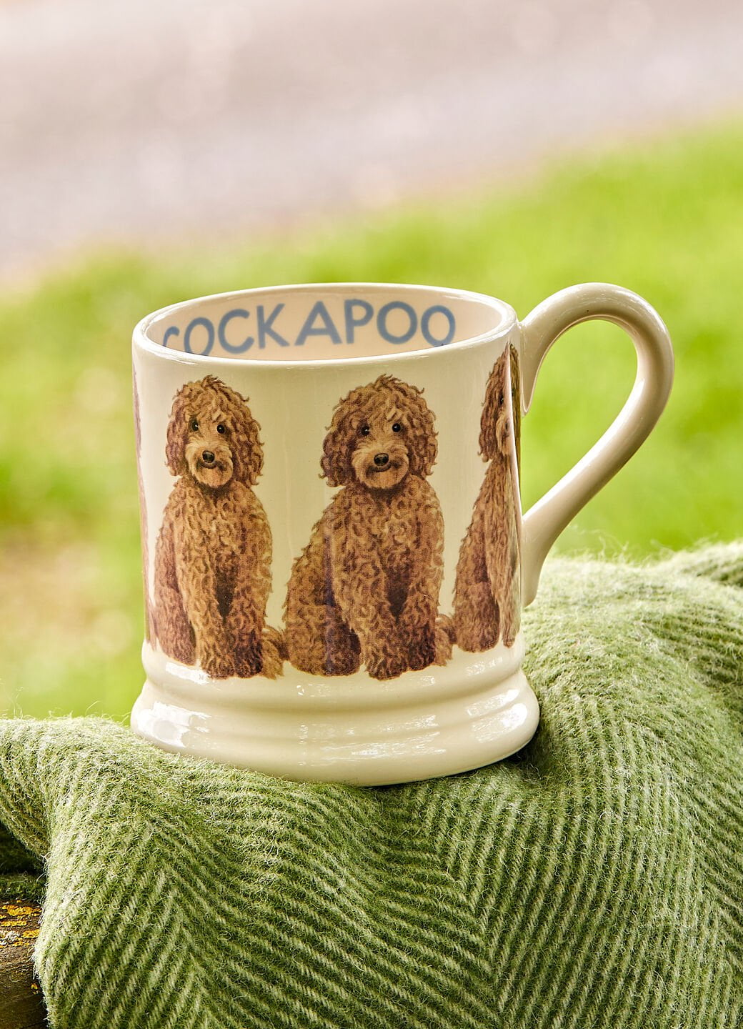 Emma Bridgewater Seconds Cockapoo 1/2 Pint Mug Unique Handmade & Handpainted English Earthenware Tea/Coffee Mug