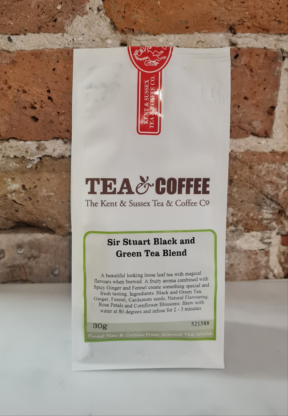 Black and Green Loose Tea Blend