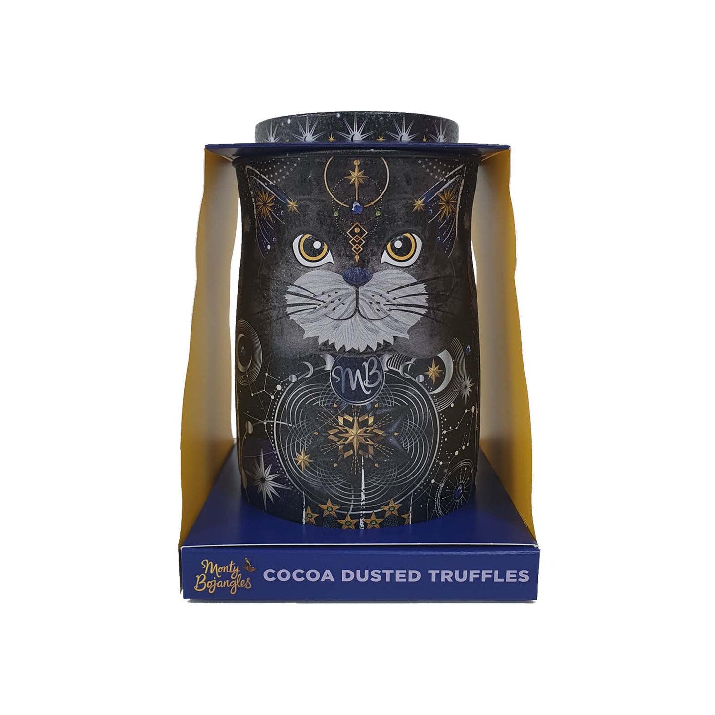 Monty Bojangles Cosmic Blink Cookie Moon Truffles Cat Tin