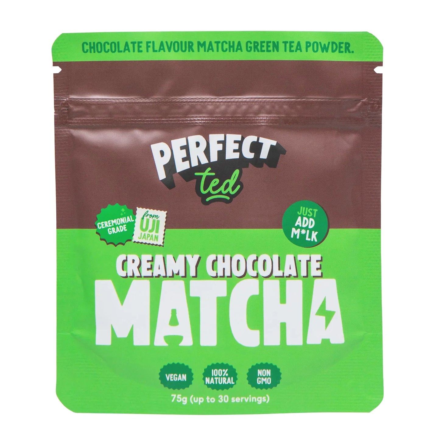Creamy Chocolate Matcha Powder