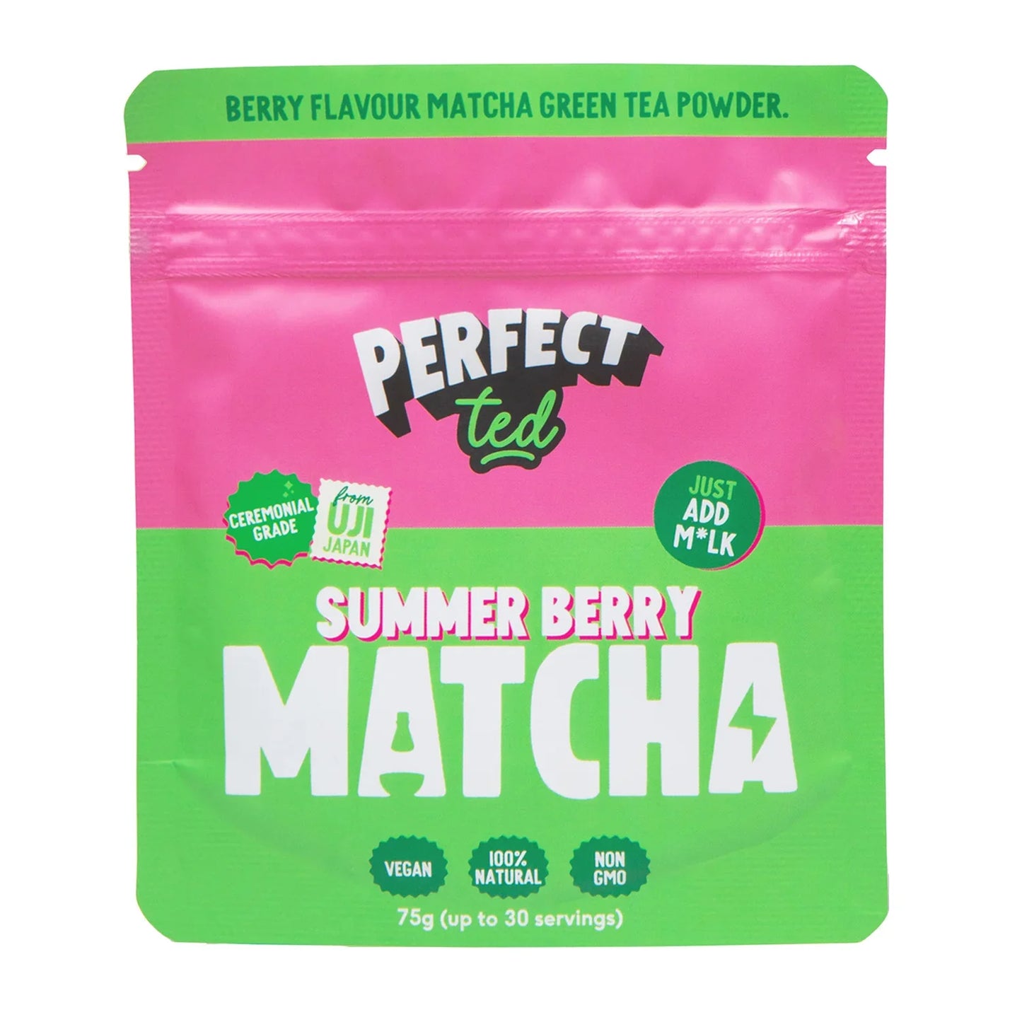 Summer Berry Matcha Powder