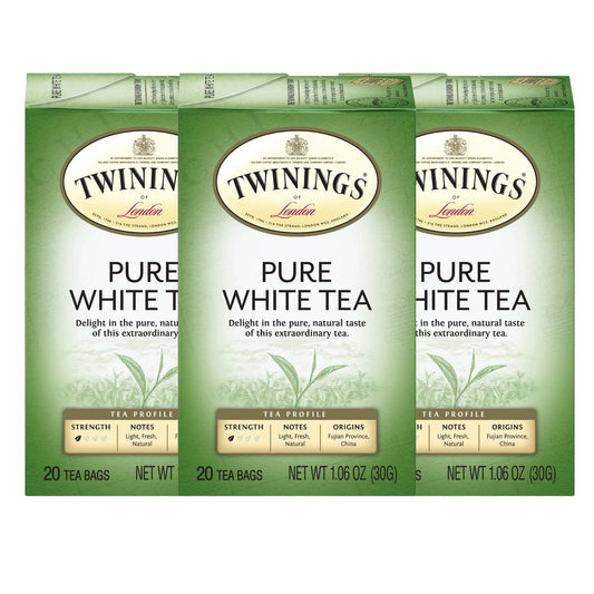 Twinings Pure White Tea (International Blend) 3 x 20 Envelopes