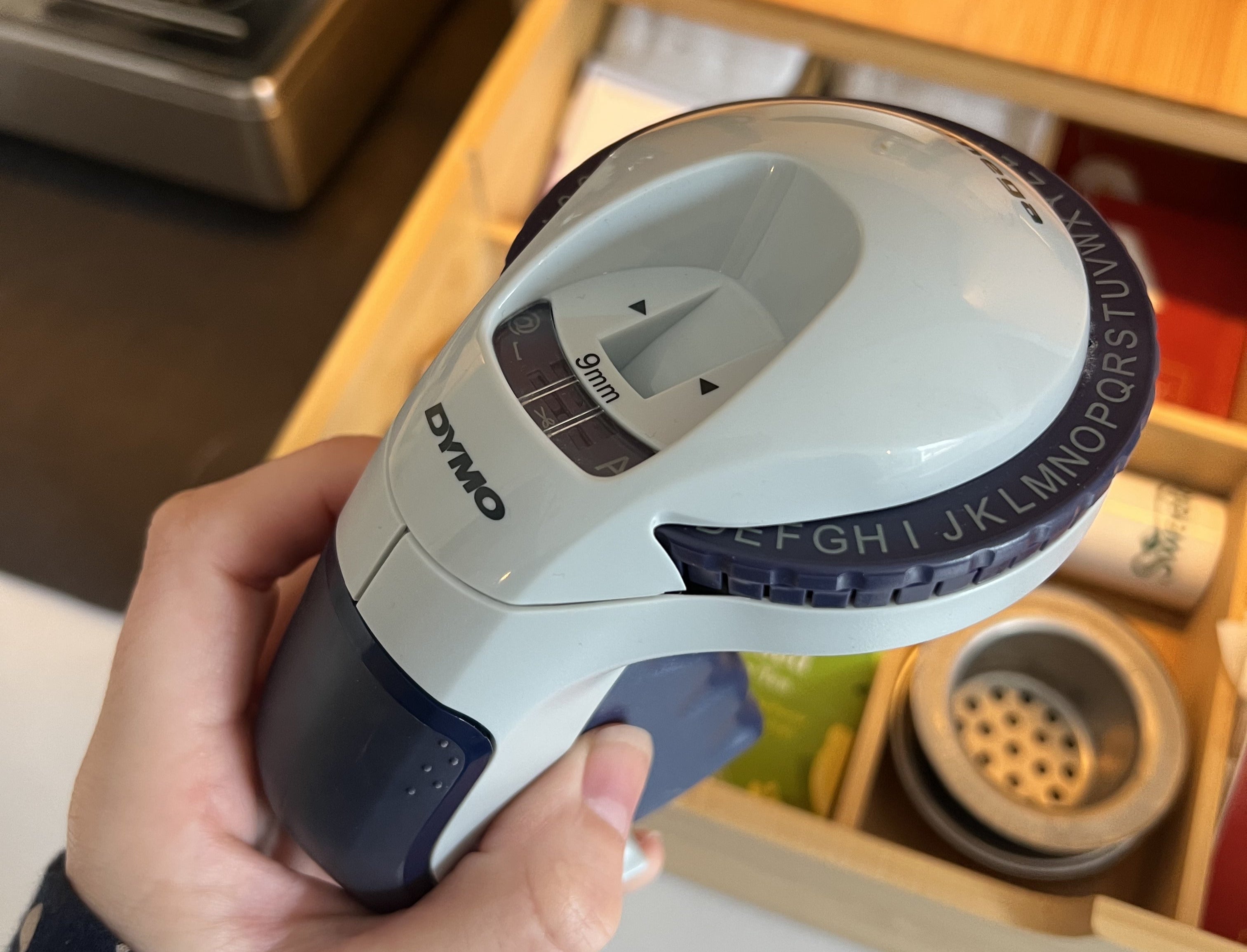 Tea and Coffee labelling for your Caffeie station using the Dymo label maker.