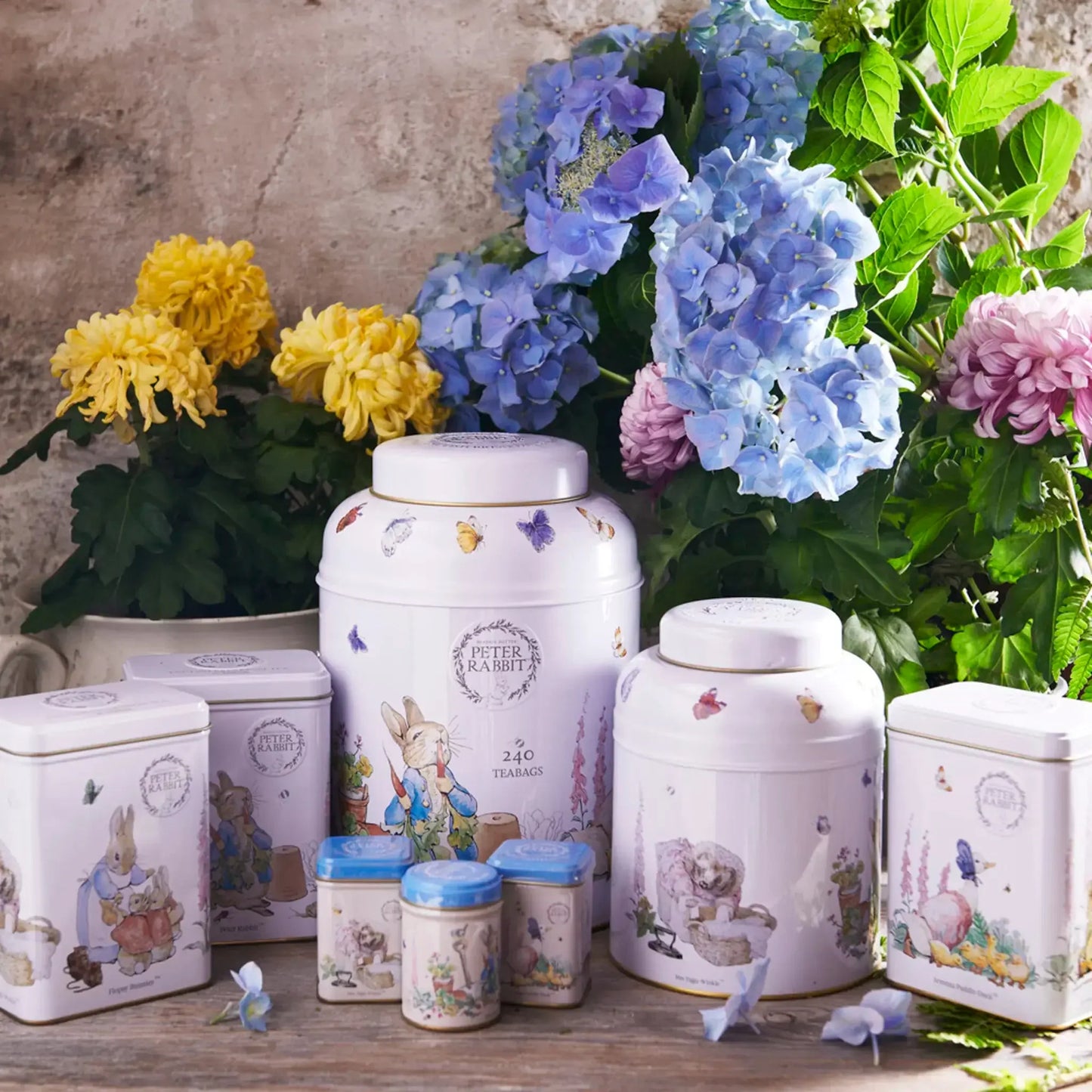 This collector's set is the perfect gift for any tea connoisseur, a wonderful addition to a Beatrix Potter memorabilia collection, or a cherished keepsake for fans of classic literature and storytelling. Whether displayed as a centerpiece or used as