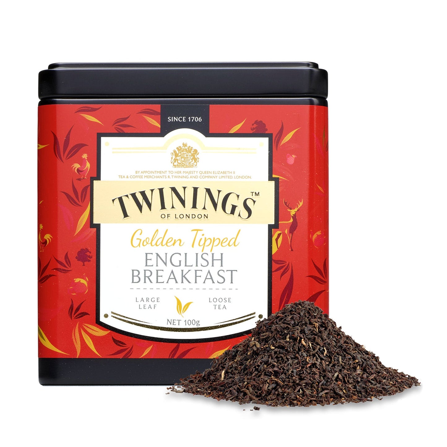 Twinings Discovery Golden Tipped English Breakfast 100g Loose