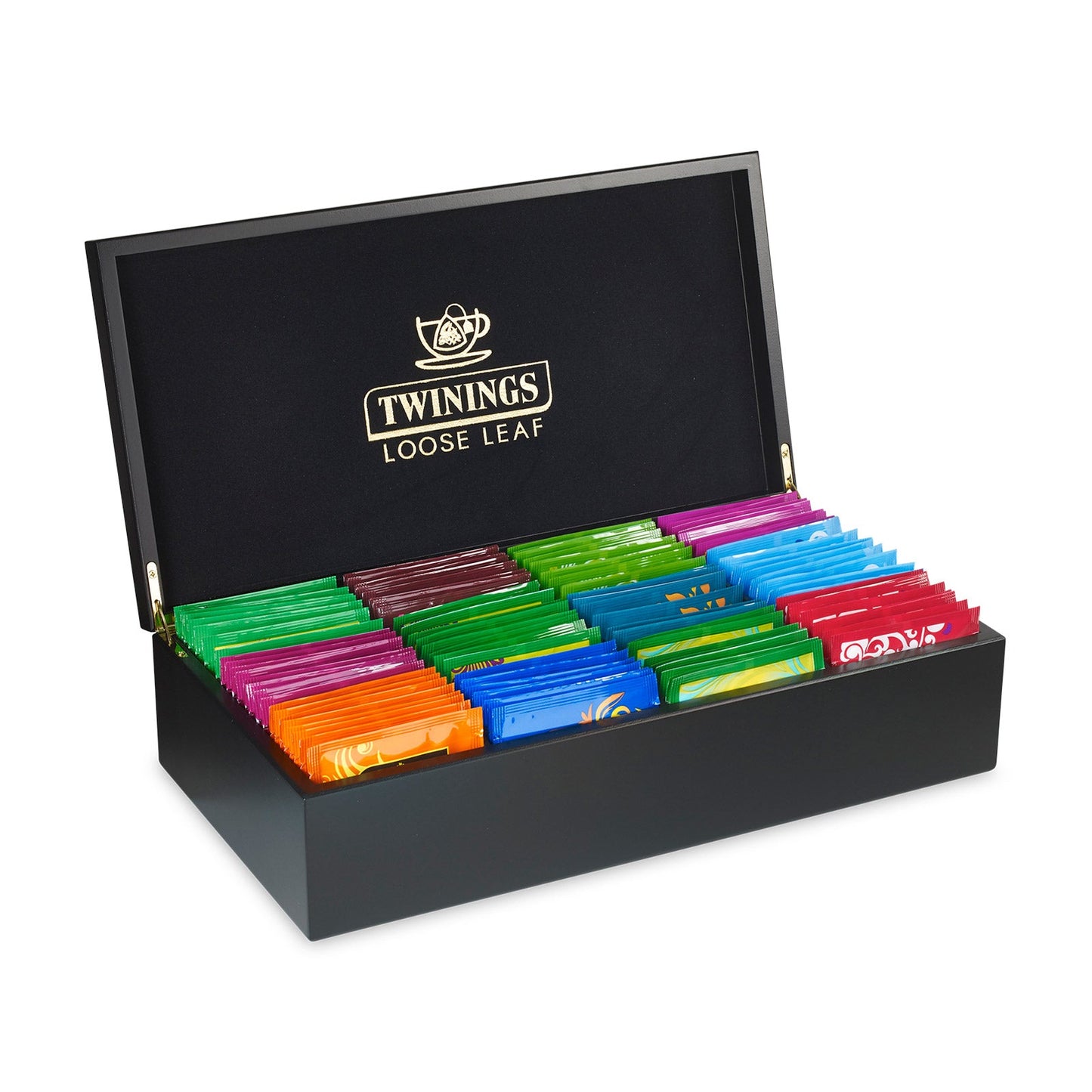 Twinings Loose Leaf Pyramid Tea Box Twinings Tea Filled Box 8 Compartments Twinings Tea Gift Box Holds Up To 96 Tea Bags