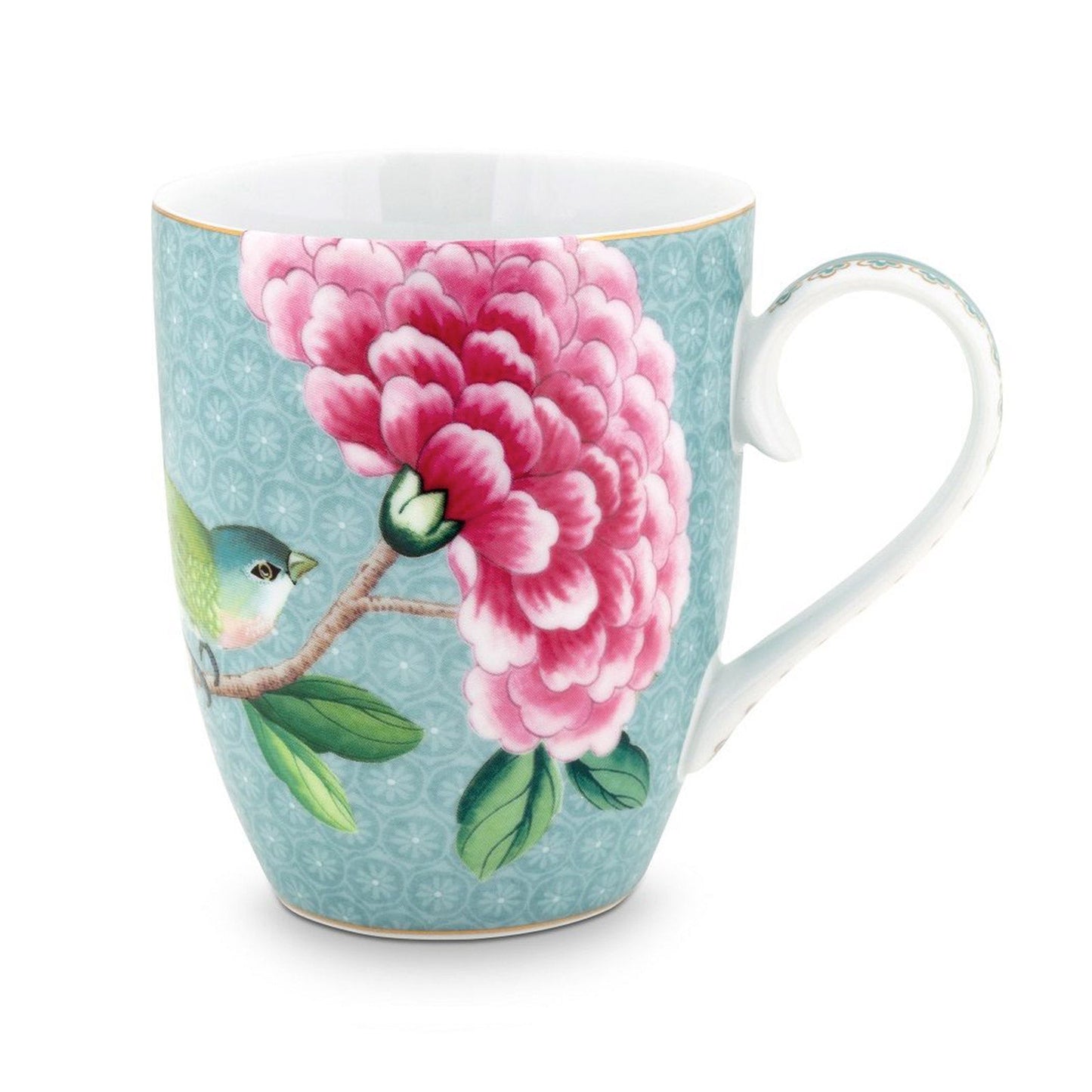 Pip Studio Blushing Birds Large Mug Blue