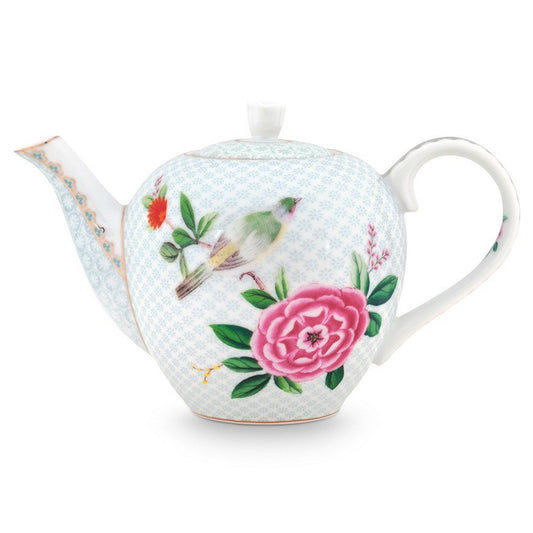 Pip Studio Blushing Birds Teapot Perfect for Afternoon Tea Teapot White Teaware Tea Lover Gift