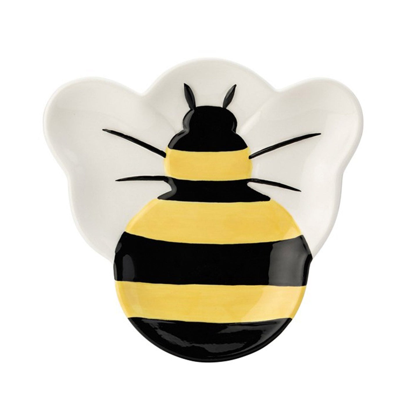 The English Tableware Company Bee Happy Teabag Tidy Teaware Tea Lover Gift