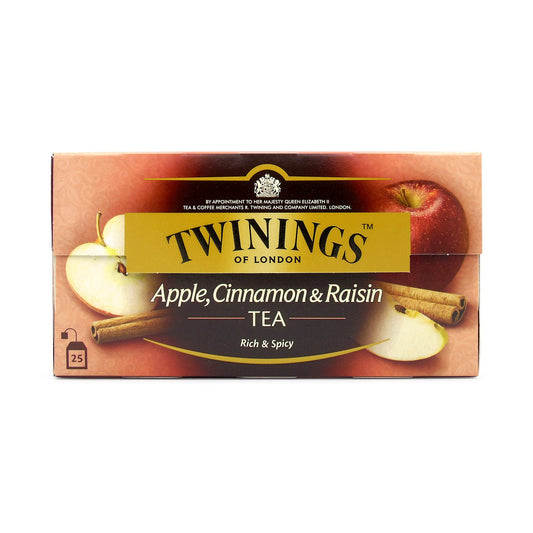 Twinings Black Tea with Apple, Cinnamon & Raisin 25 Envelopes