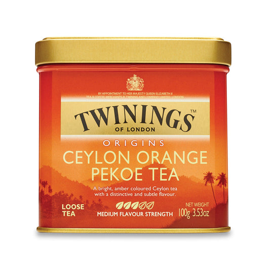 Twinings Ceylon Orange Pekoe Loose Tea Caddy 100g Loose