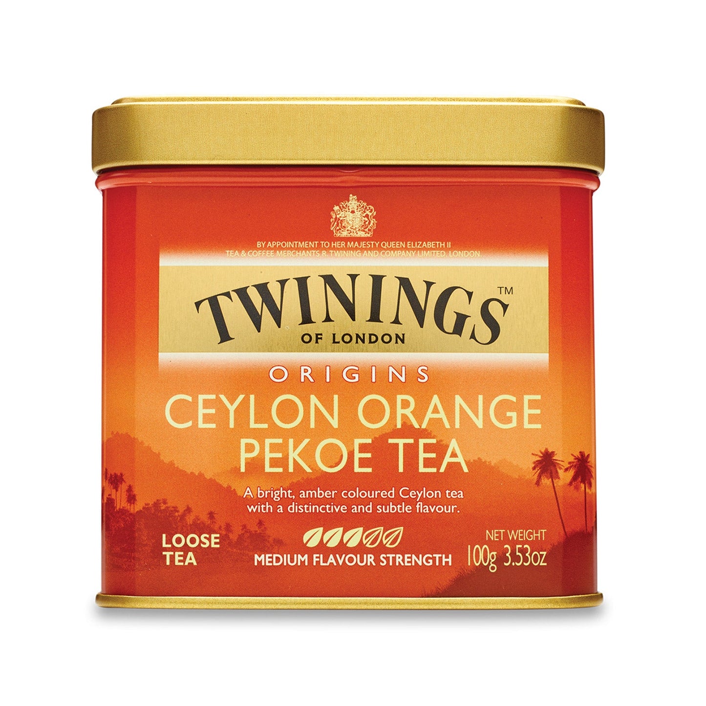 Twinings Ceylon Orange Pekoe Loose Tea Caddy 100g Loose