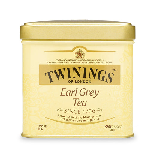 Twinings Earl Grey Loose Tea Caddy (International Blend) 100g Loose Tea