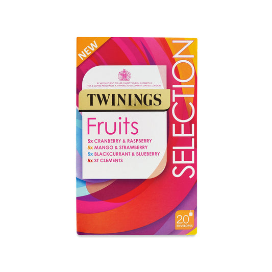 Twinings Fruit & Herbal Tea Fruit Tea Selection Box 20 Tea Bags Caffeine Free Tea Sugar Free Tea Bags