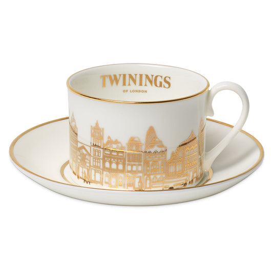 Twinings 216 Strand Cup & Saucer Set Perfect for Afternoon Tea Teaware Tea Lover Gift