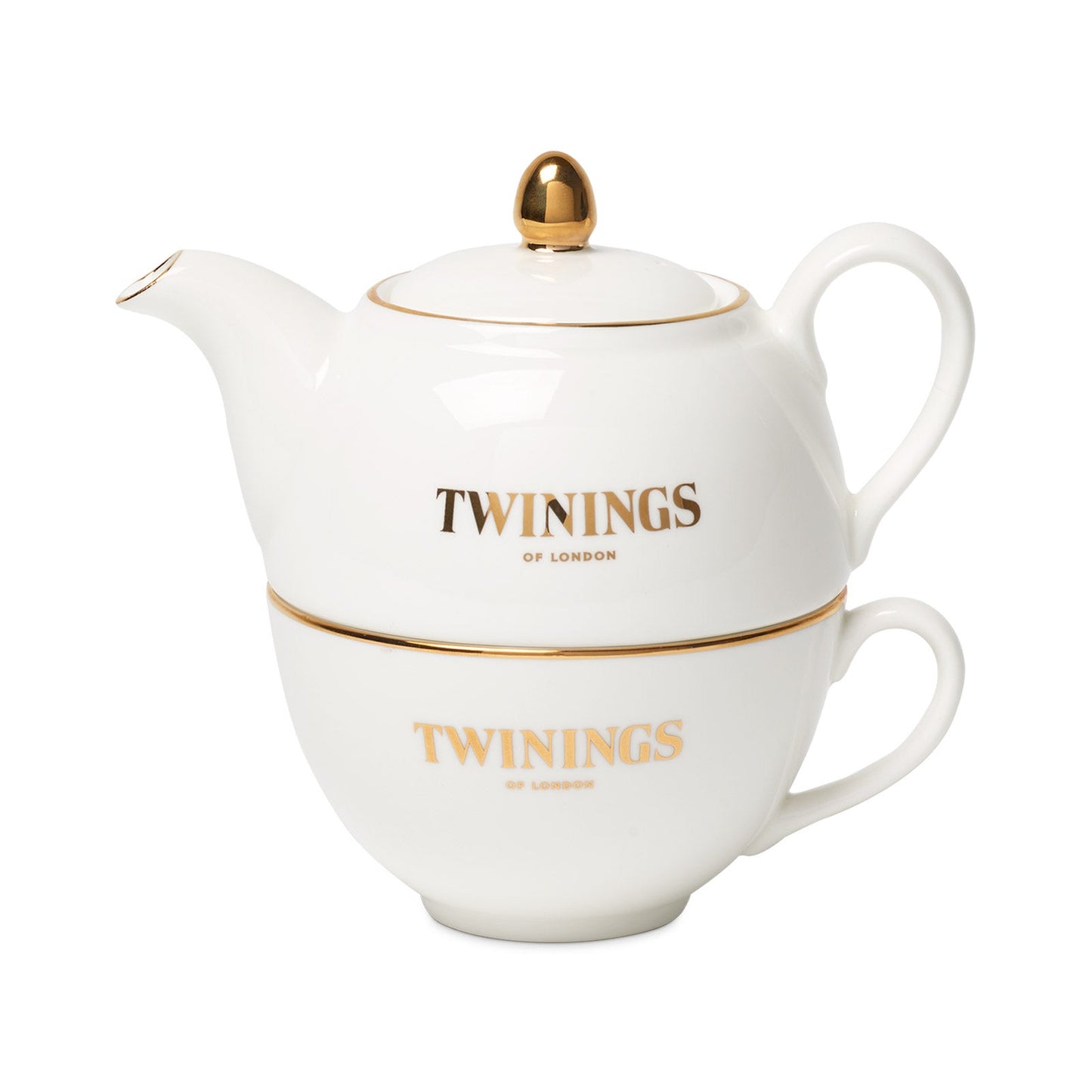 Twinings 216 Strand Teapot & Mug Set Perfect for Afternoon Tea Teaware Tea for One Set