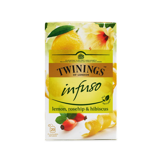 Twinings Lemon, Rosehip & Hibiscus 20 Envelopes