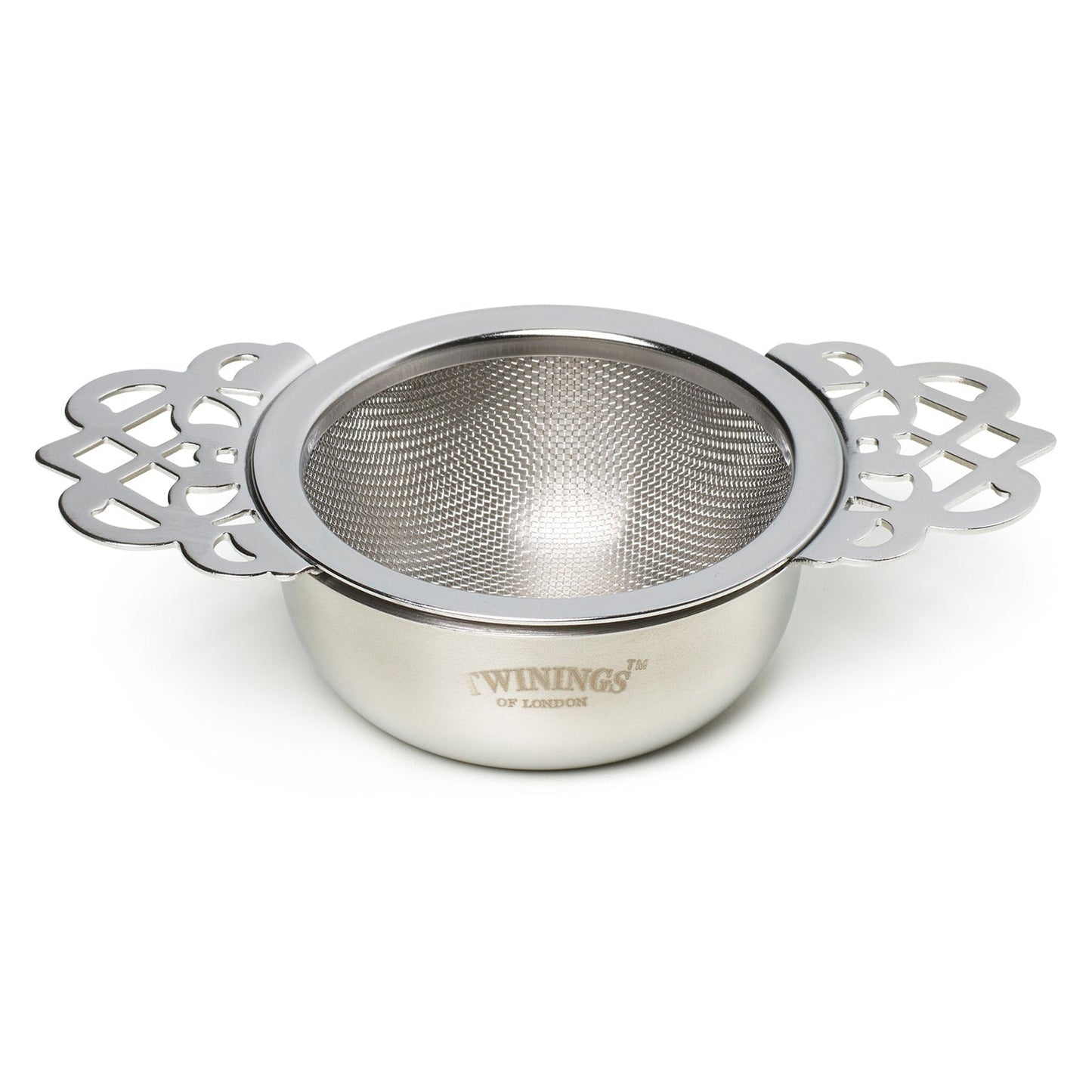 Twinings Stainless Steel Tea Strainer Tea Strainer Stainless Steel / Grey Teaware Tea Lover Gift