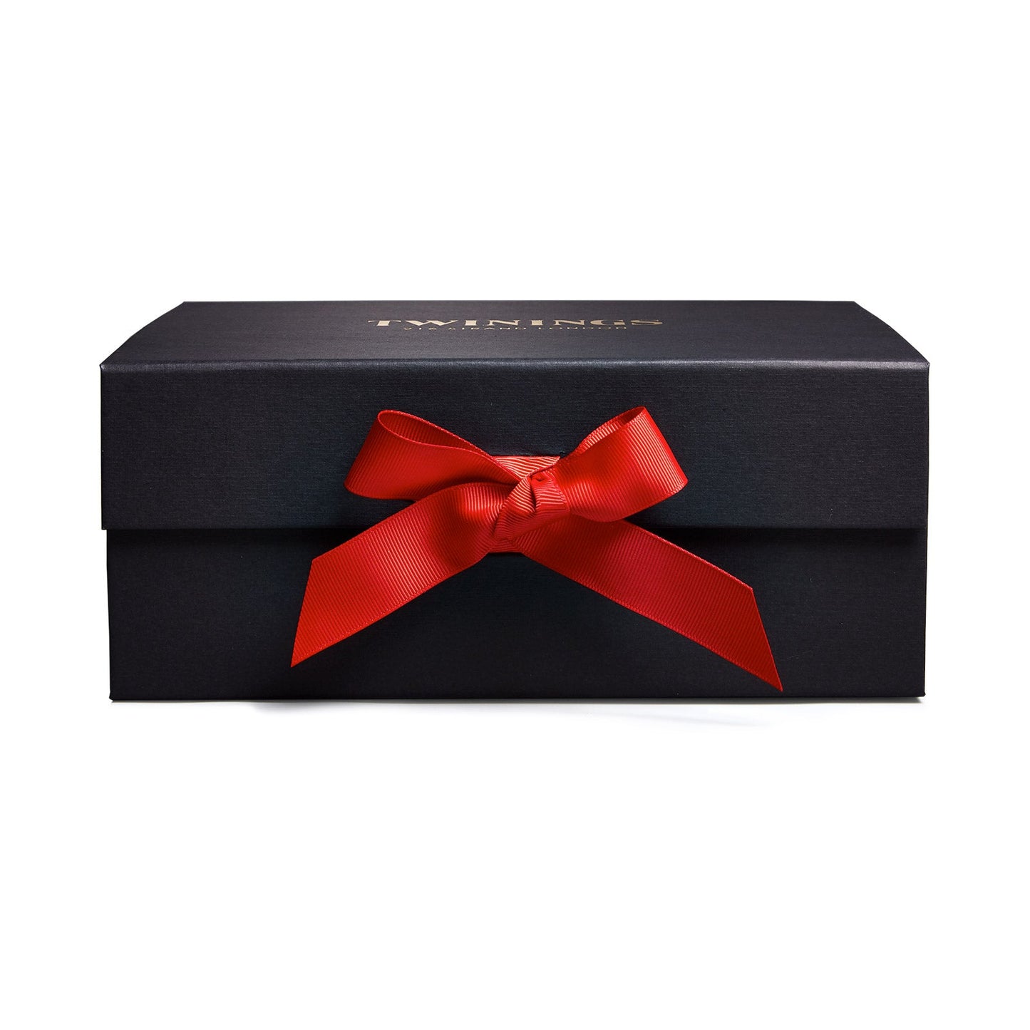 Twinings Black Gift Box Small With Red Ribbon Create Your Own Gift Tea Gift Box