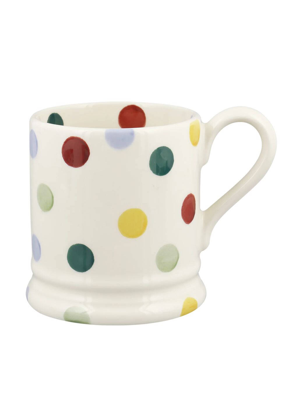 Polka Dot 1/2 Pint Mug Unique Handmade & Handpainted English Earthenware Tea/Coffee Mug Emma Bridgewater