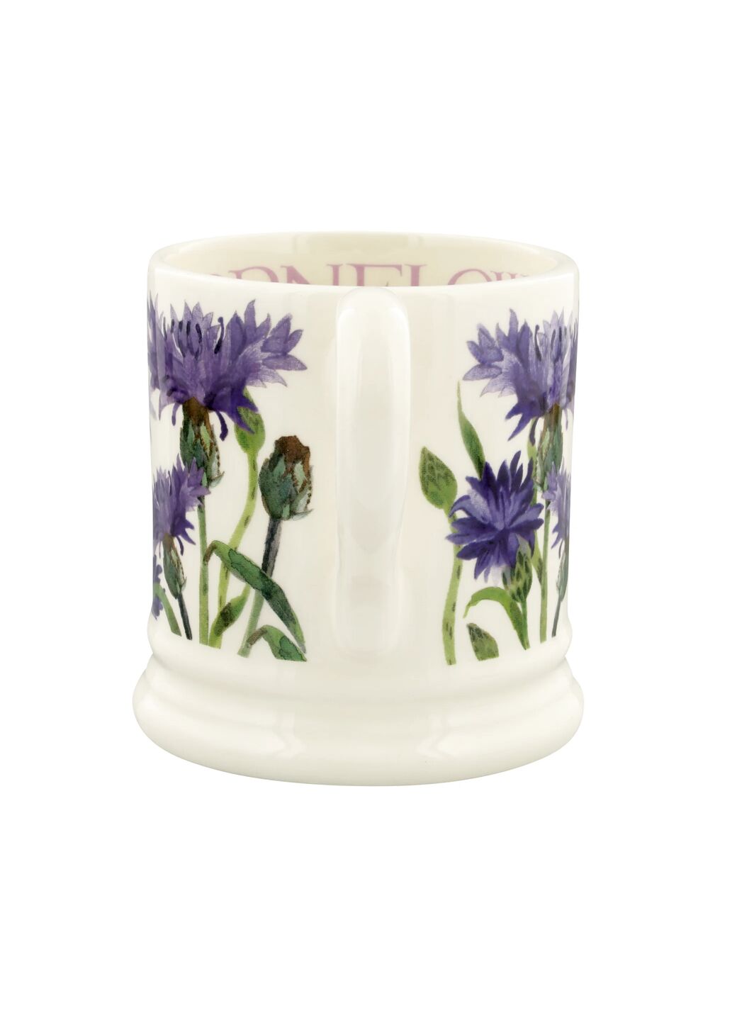 Emma Bridgewater Seconds Cornflower 1/2 Pint Mug Unique Handmade & Handpainted English Earthenware Tea/Coffee Mug