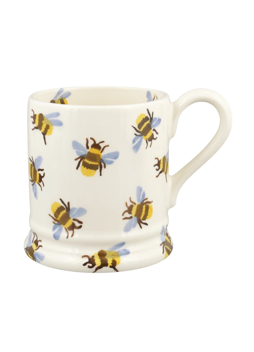 Bumblebee 1/2 Pint Mug Unique Handmade & Handpainted English Earthenware Tea/Coffee Mug Emma Bridgewater