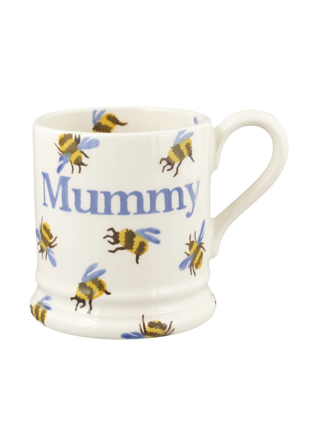 Bumblebee Mummy 1/2 Pint Mug Unique Handmade & Handpainted English Earthenware Tea/Coffee Mug Emma Bridgewater