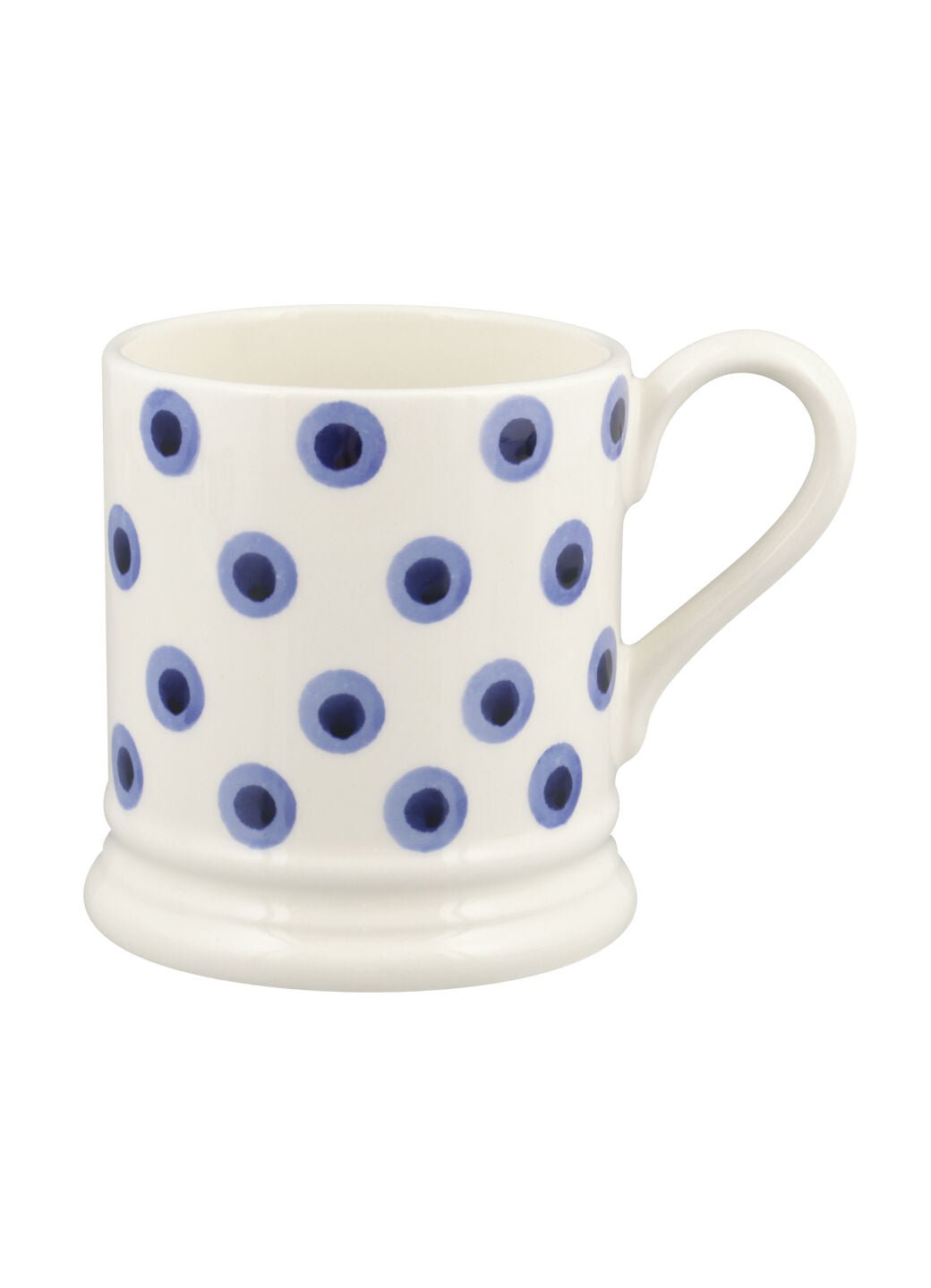 Double Dot 1/2 Pint Mug Unique Handmade & Handpainted English Earthenware Tea/Coffee Mug Emma Bridgewater