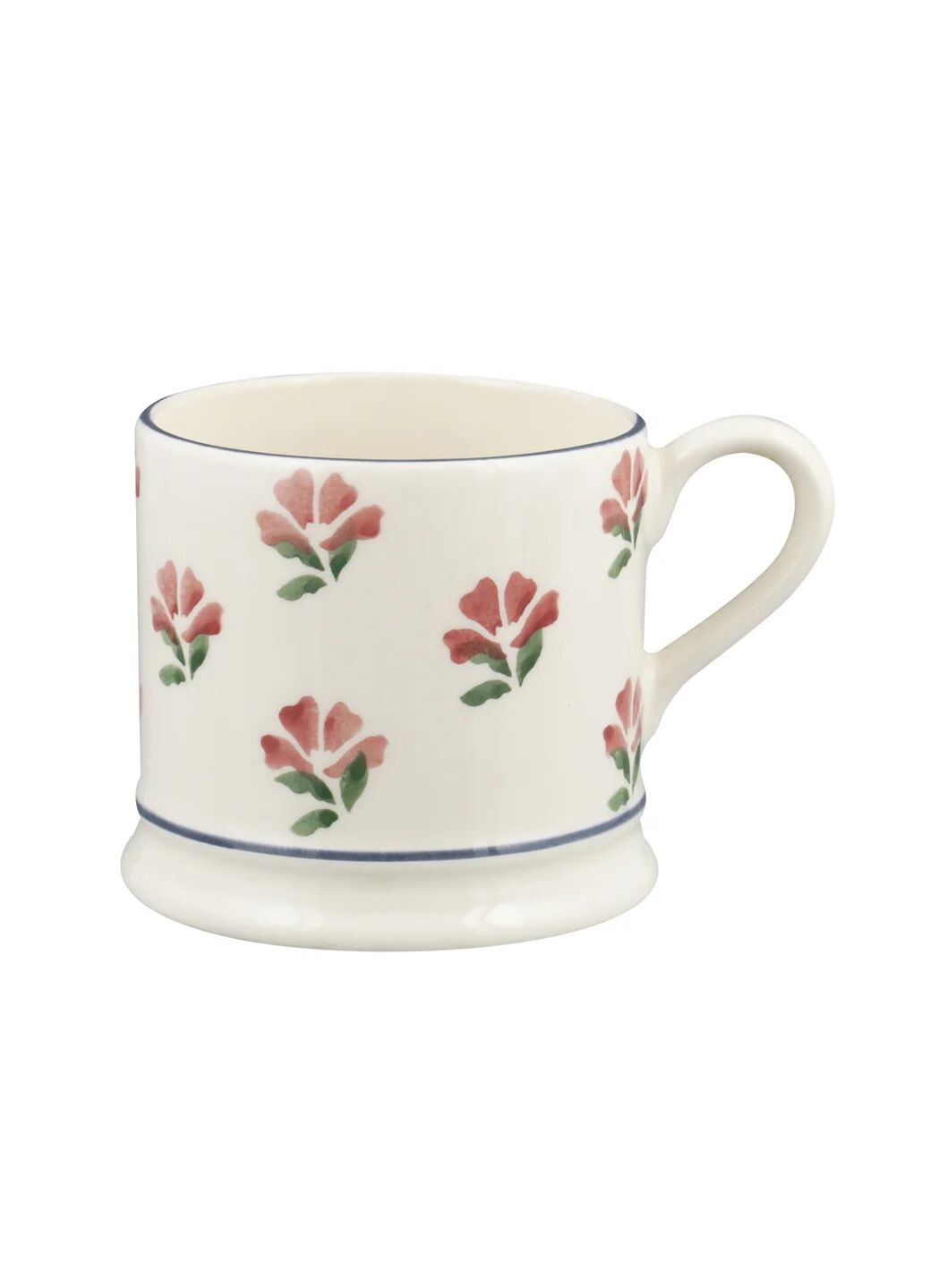 Emma Bridgewater Little Rose Small Mug Unique Handmade & Handpainted English Earthenware Tea/Coffee Mug