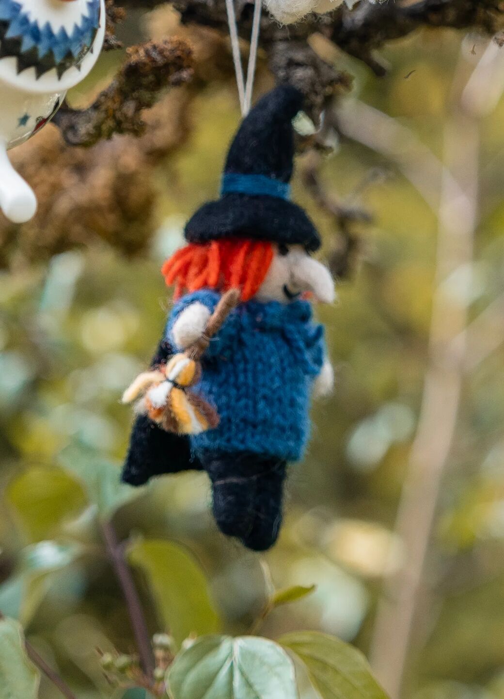 Emma Bridgewater Not all witches are scary – take our Witch Halloween Felt Decoration as a good example of a friendly looking witch whos more likely to use her broom for sweeping than for flying.