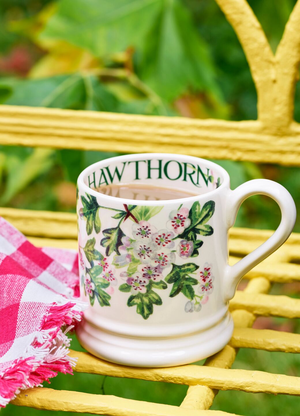 Hawthorn Tree 1/2 Pint Mug Unique Handmade & Handpainted English Earthenware Tea/Coffee Mug Emma Bridgewater