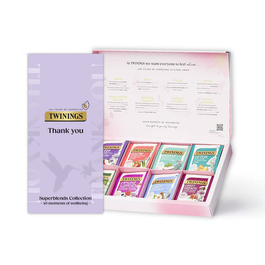 Twinings Thank You Superblends Collection Gift Box 40 Envelopes
