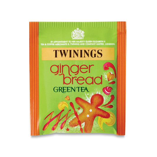 Twinings Gingerbread Indulgence Green Tea Single Envelope