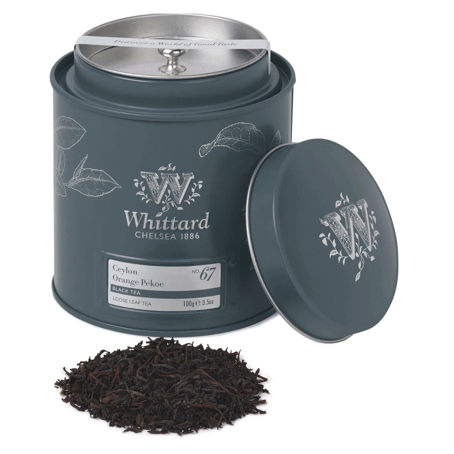 Whittard Ceylon Orange Pekoe Loose Tea Caddy, 100g