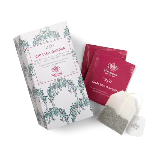 Whittard Tea Discoveries Chelsea Garden 25 Individually Wrapped Teabags
