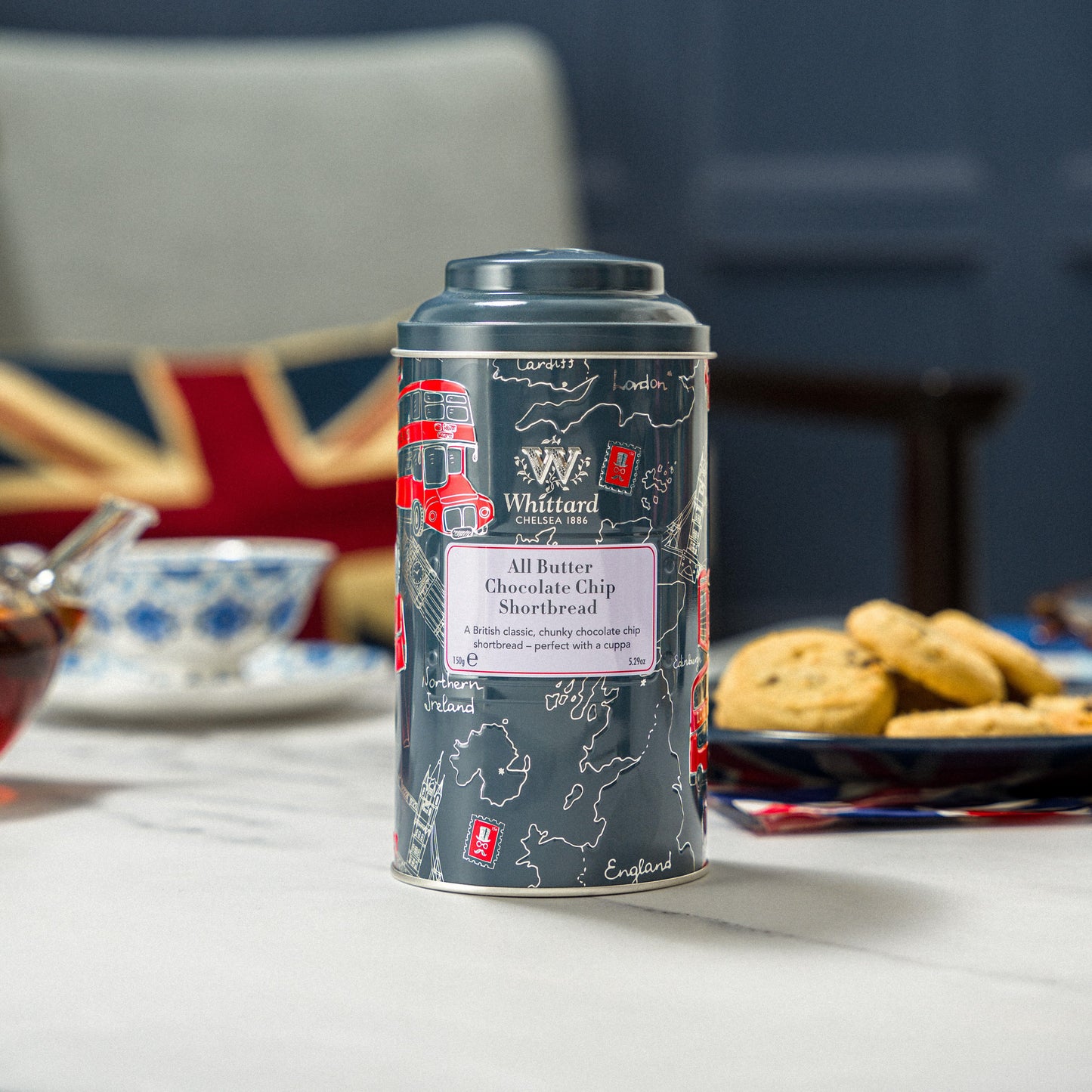 Whittard All Butter Chocolate Chip Shortbread