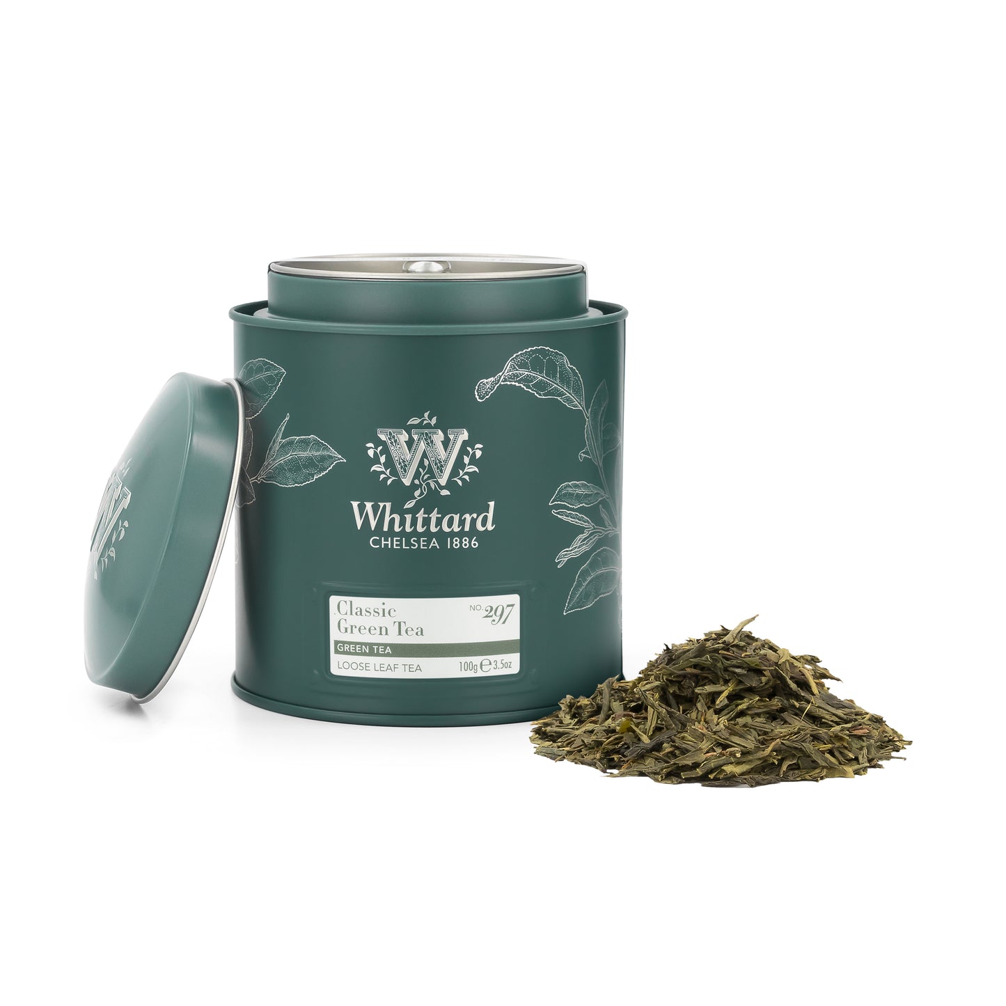 Whittard Classic Green Tea Loose Caddy