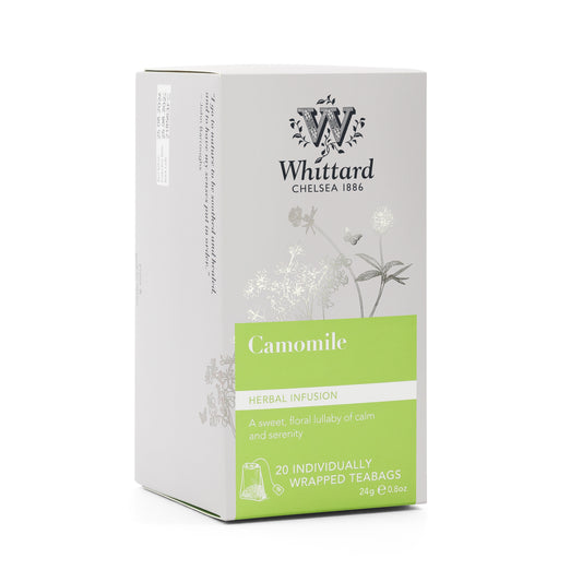 Whittard Camomile Infusion 20 Individually Wrapped Teabags