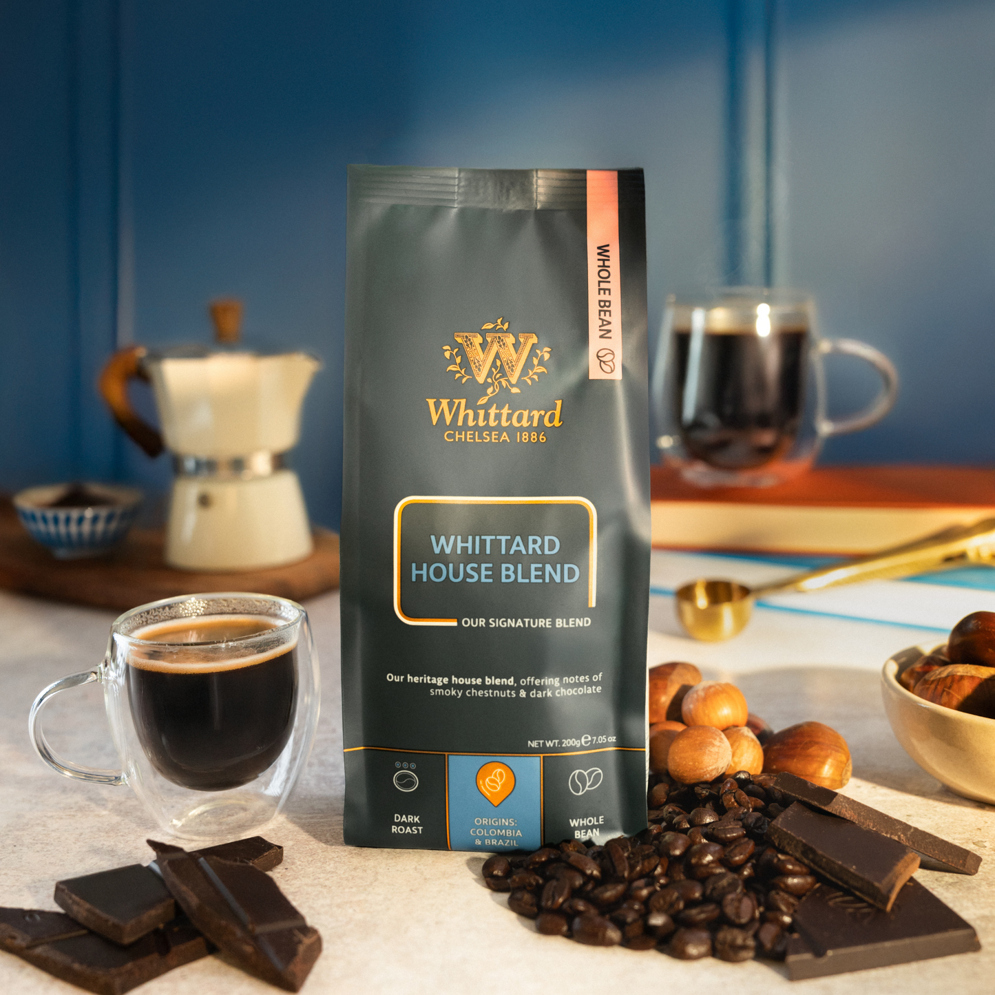 Whittard Whittard House Blend Coffee Beans Valve Pack