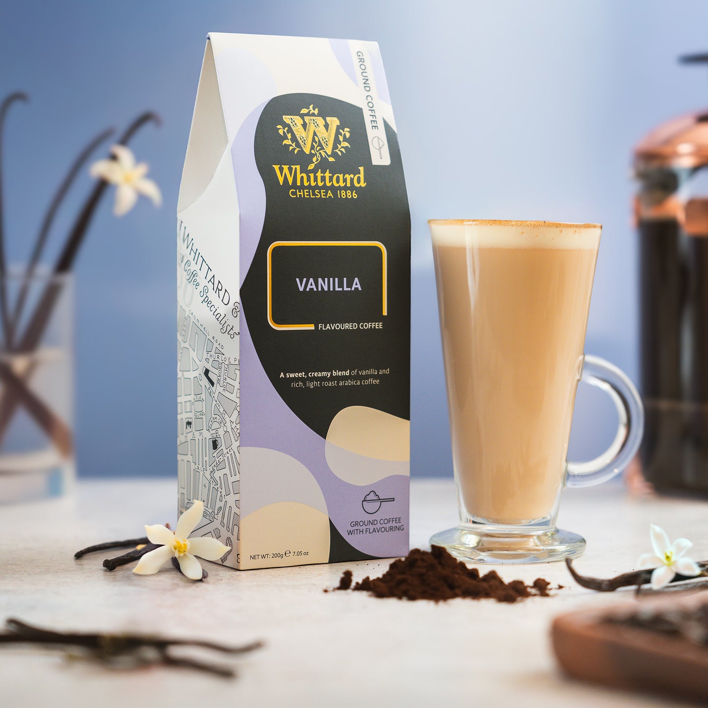 Whittard Vanilla Flavoured Ground Coffee