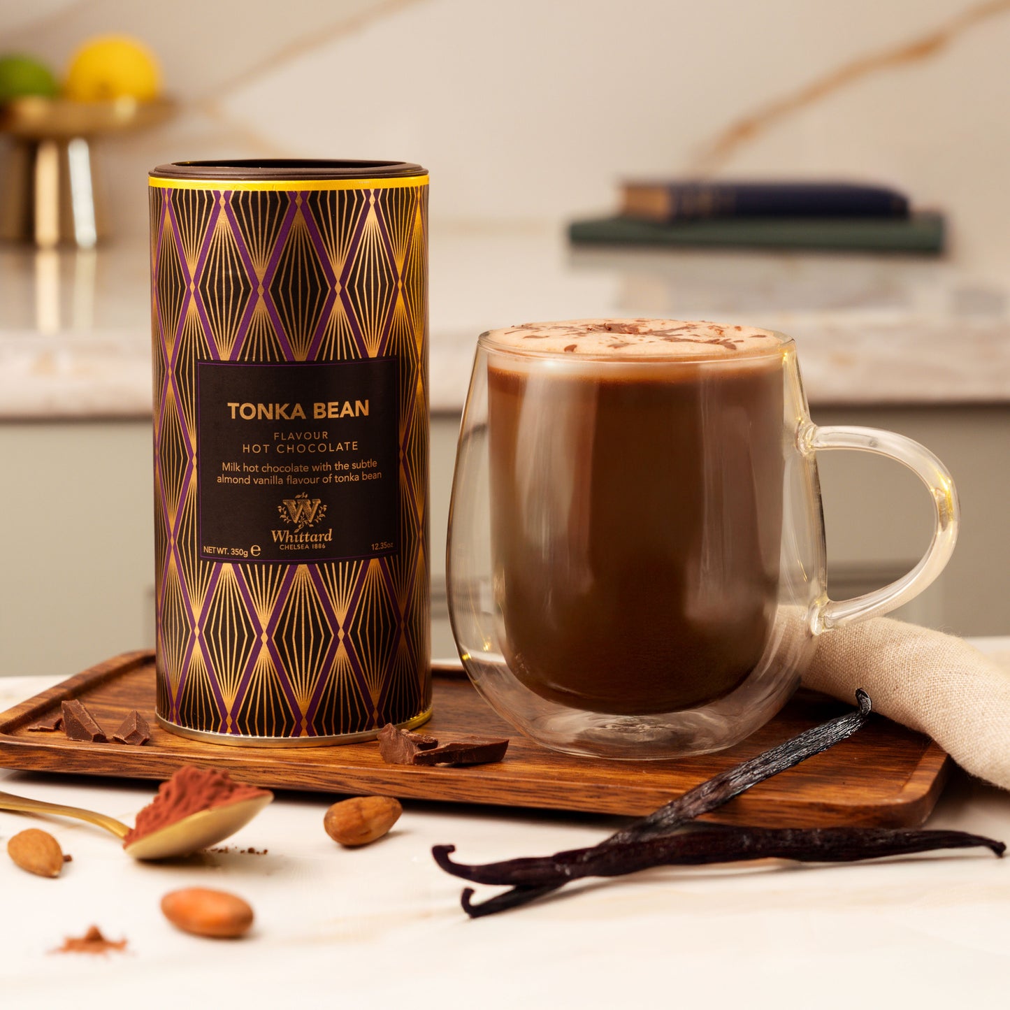 Whittard Tonka Bean Flavour Hot Chocolate
