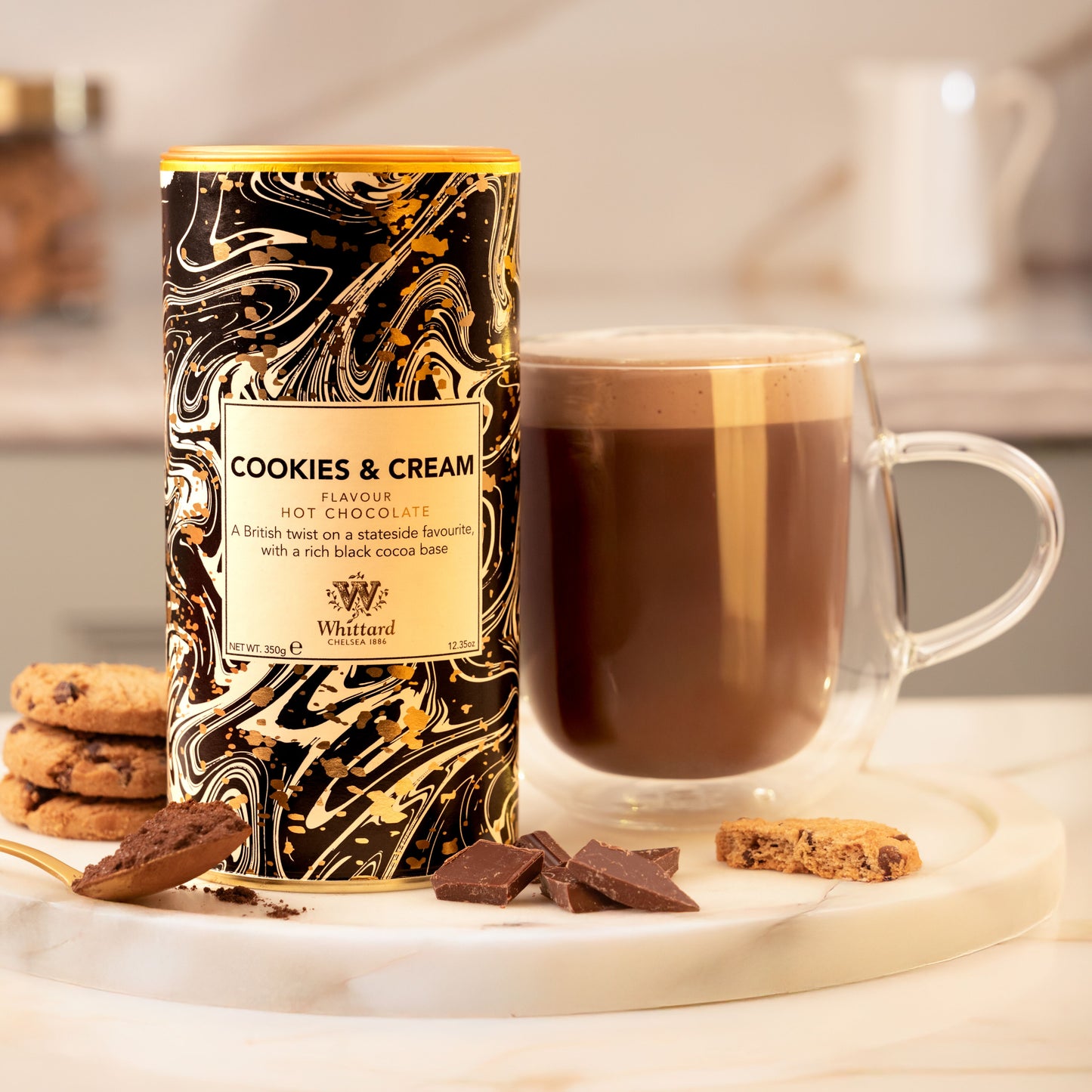 Whittard Cookies and Cream Flavour Hot Chocolate