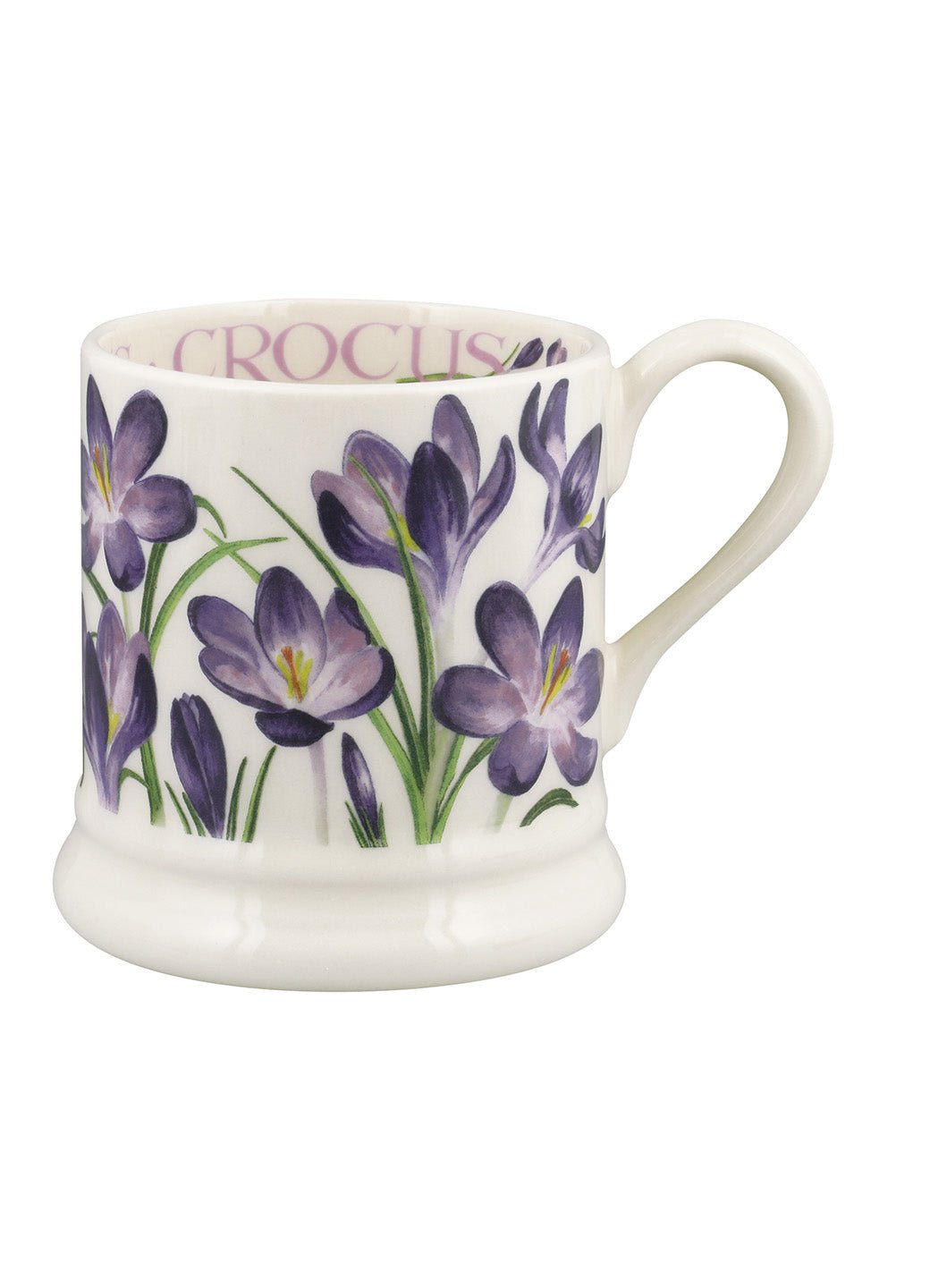 Emma Bridgewater Crocus 1/2 Pint Mug Unique Handmade & Handpainted English Earthenware Tea/Coffee Mug